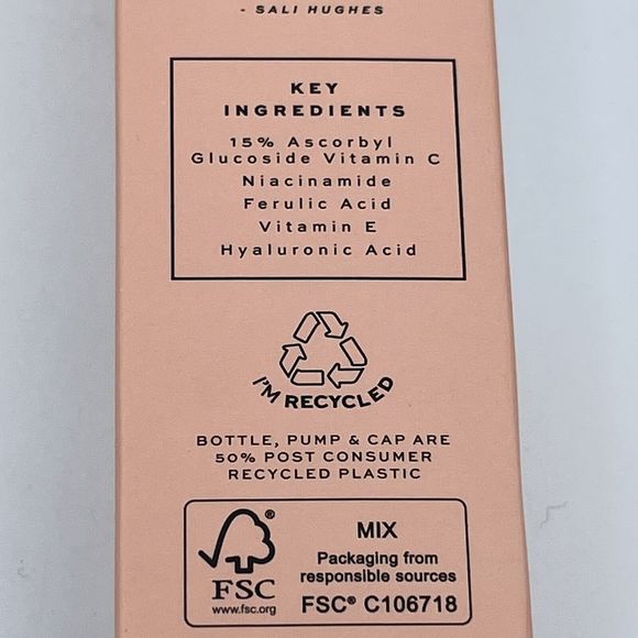 Serum For Dark Spots Revolution Skin Sali Hughes Must-C Anytime Daily 1.01 oz - Picture 4 of 9